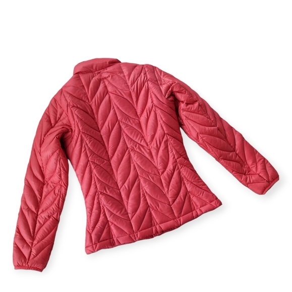 Eddie Bauer salmon xs goose down puffer - Picture 4 of 6